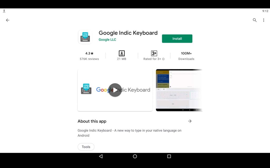 Google Indic Keyboard For PC 2