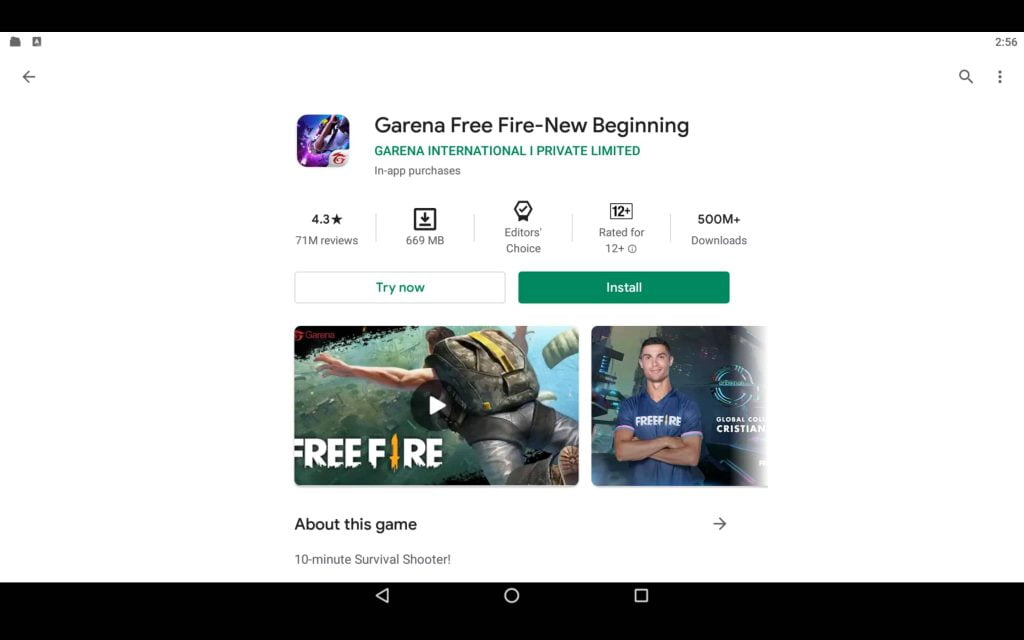 Free Fire For PC 2
