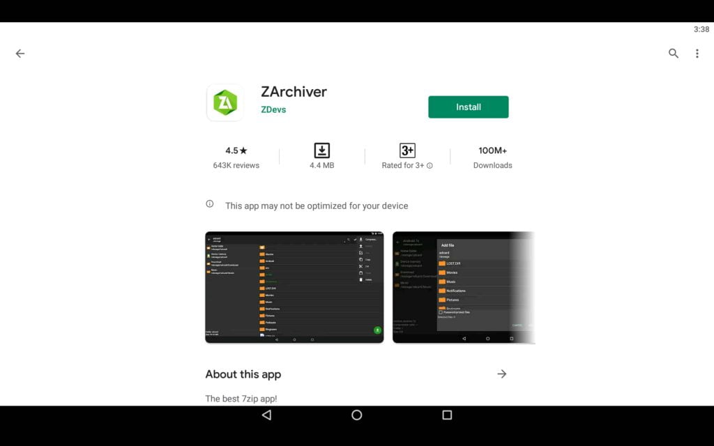 ZArchiver For PC 2