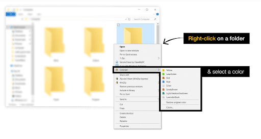 Windows-folder-color-changing-application